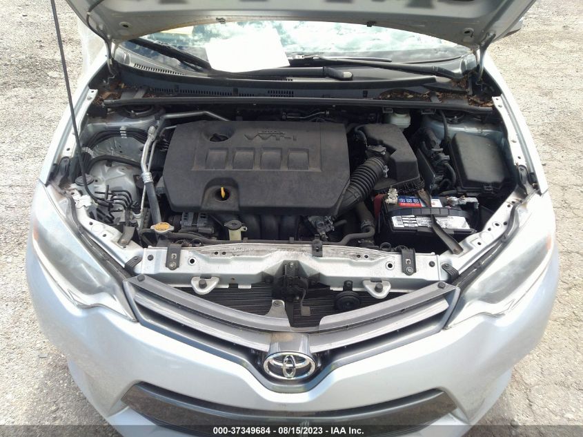 2015 TOYOTA COROLLA L/LE/S/S PLUS/LE PLUS - 2T1BURHEXFC312181