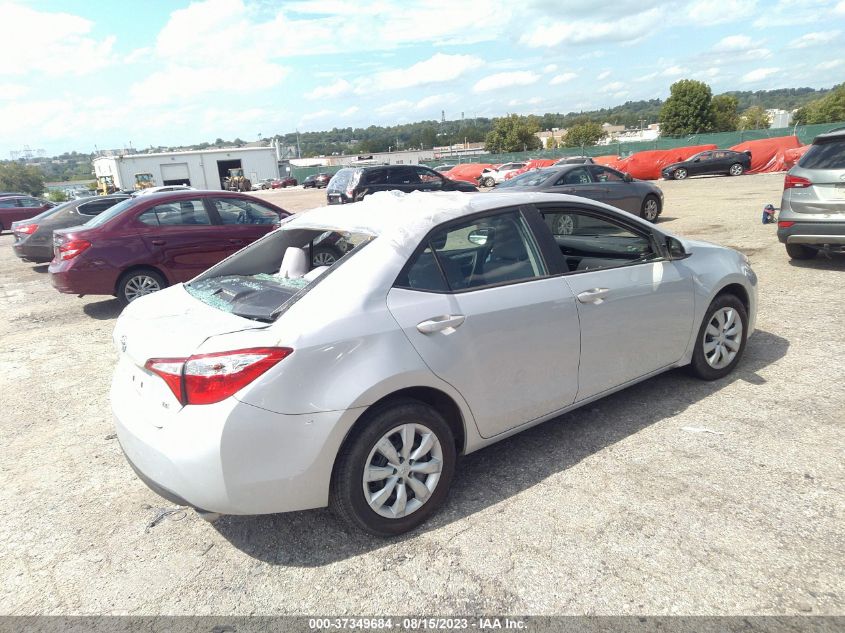 2015 TOYOTA COROLLA L/LE/S/S PLUS/LE PLUS - 2T1BURHEXFC312181