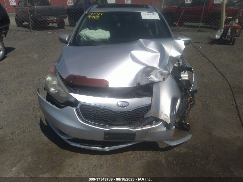 2014 KIA FORTE EX - KNAFZ4A81E5074756