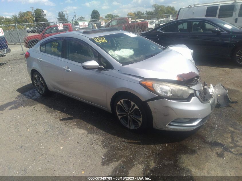 2014 KIA FORTE EX - KNAFZ4A81E5074756