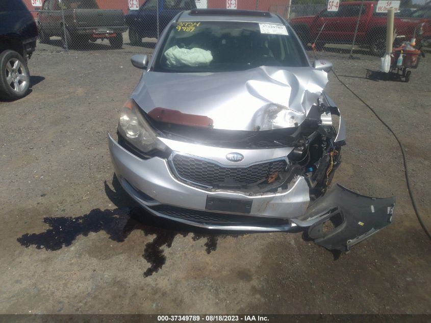 2014 KIA FORTE EX - KNAFZ4A81E5074756
