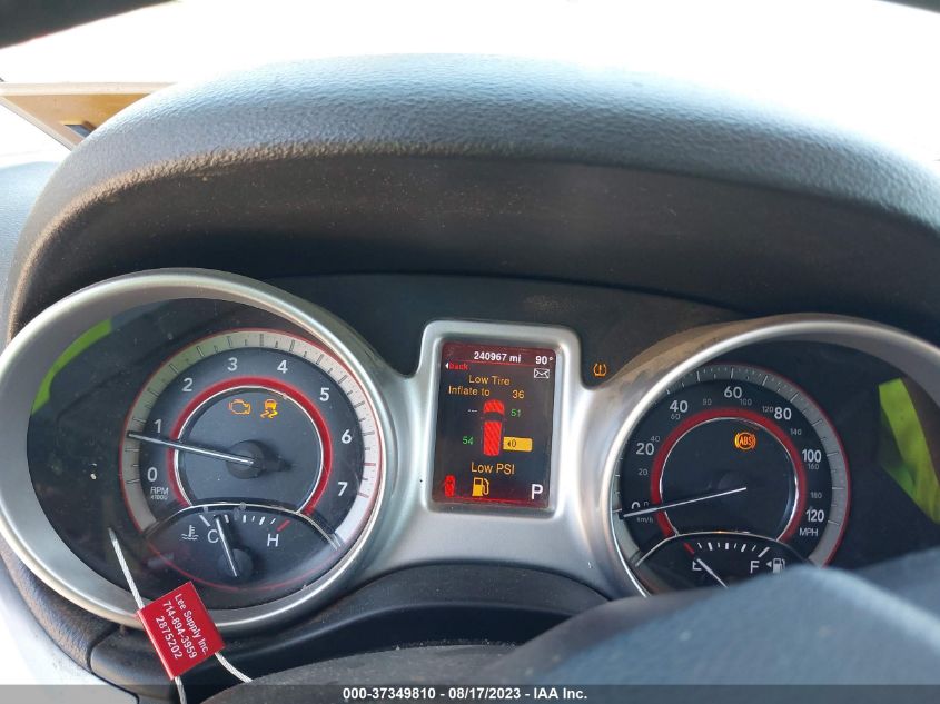 2013 DODGE JOURNEY SXT - 3C4PDCBG4DT630143