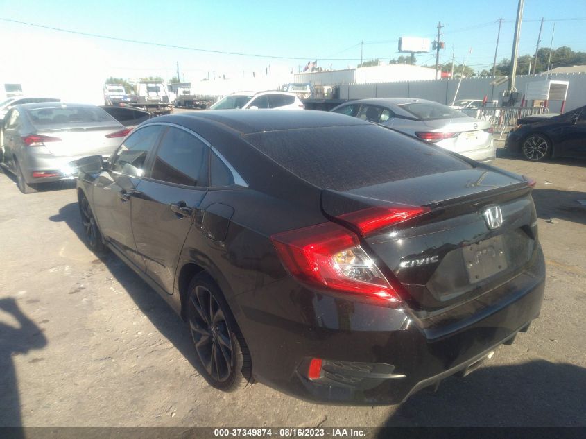 2019 HONDA CIVIC SEDAN SPORT - 19XFC2F82KE037796