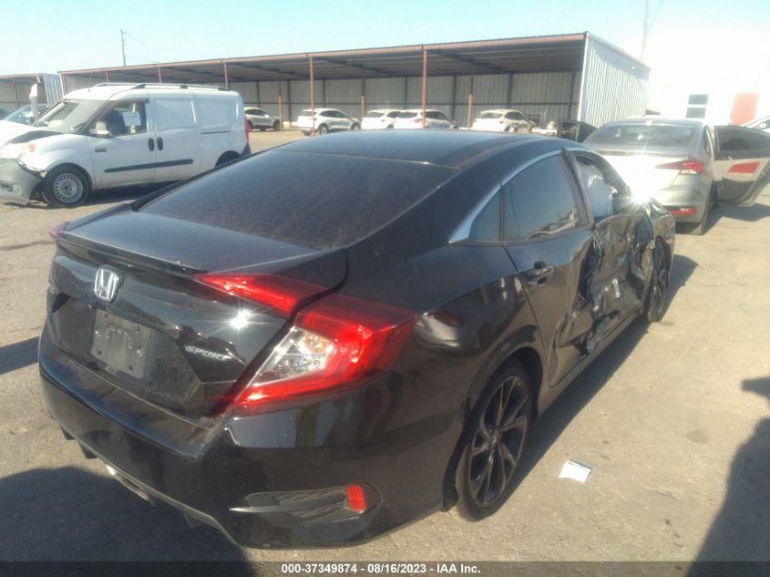 2019 HONDA CIVIC SEDAN SPORT - 19XFC2F82KE037796