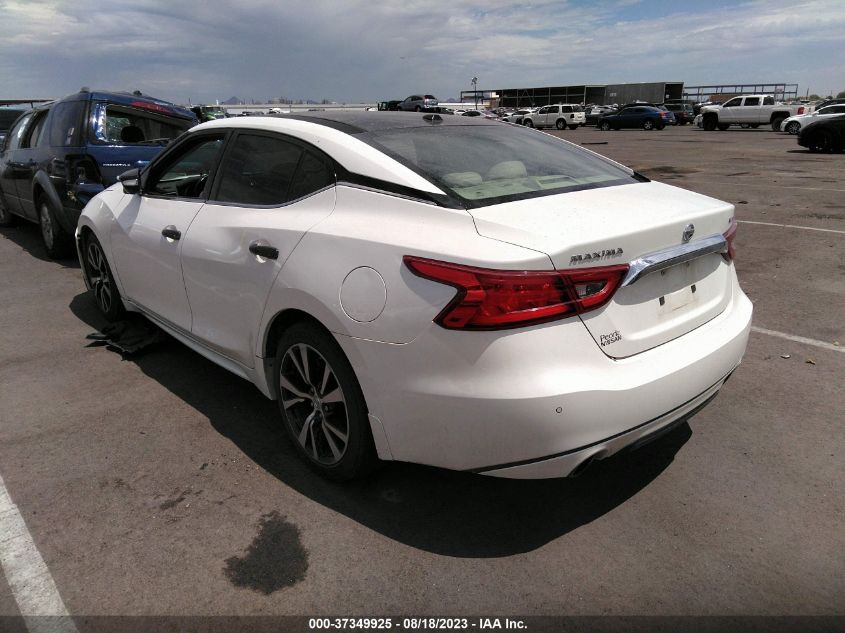 2016 NISSAN MAXIMA 3.5S/SV/SL/SR/PLAT - 1N4AA6AP6GC421641