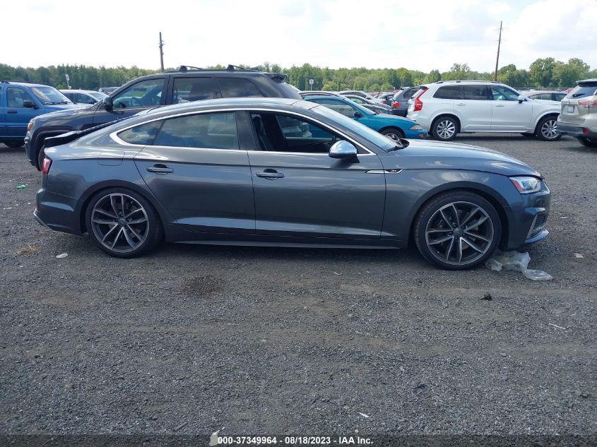 2018 AUDI S5 SPORTBACK PREMIUM PLUS WAUB4CF50JA073380