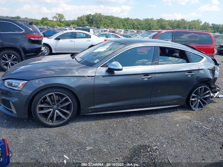 2018 AUDI S5 SPORTBACK PREMIUM PLUS WAUB4CF50JA073380
