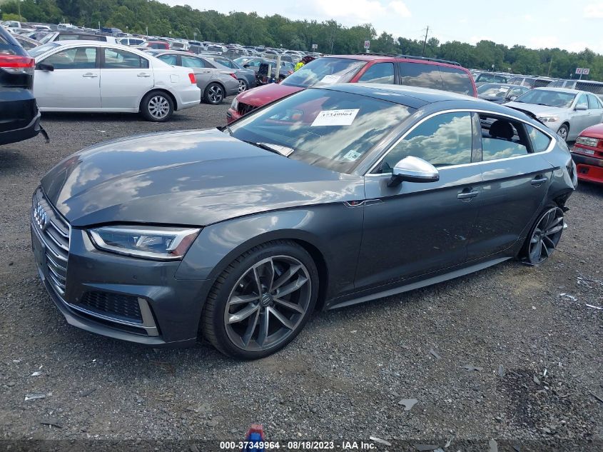 2018 AUDI S5 SPORTBACK PREMIUM PLUS WAUB4CF50JA073380