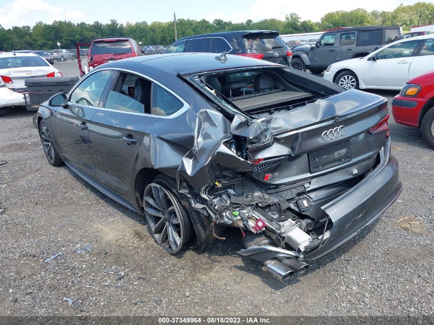 2018 AUDI S5 SPORTBACK PREMIUM PLUS WAUB4CF50JA073380