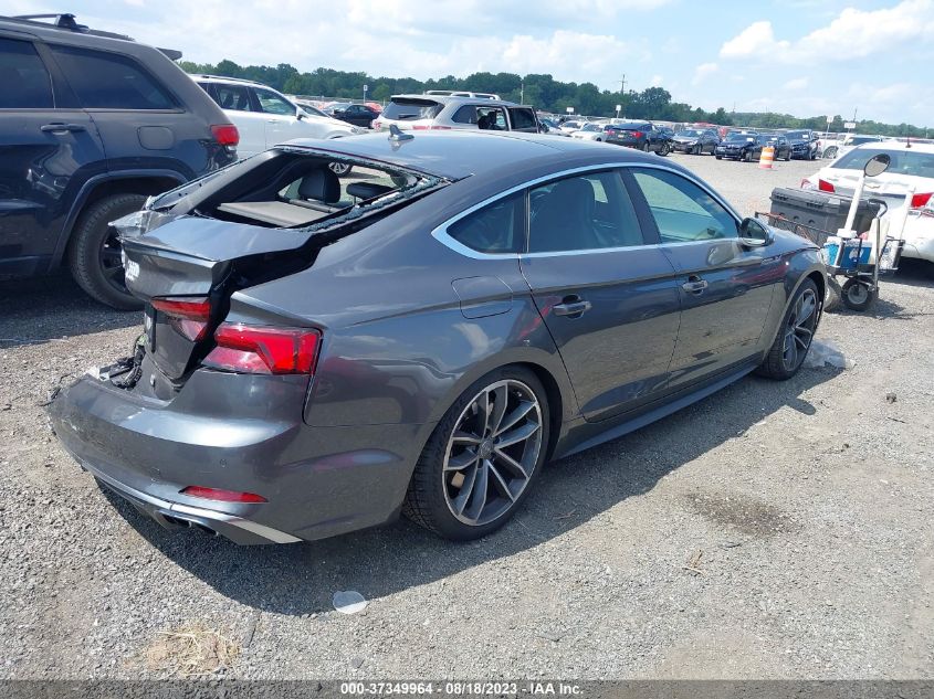 2018 AUDI S5 SPORTBACK PREMIUM PLUS WAUB4CF50JA073380