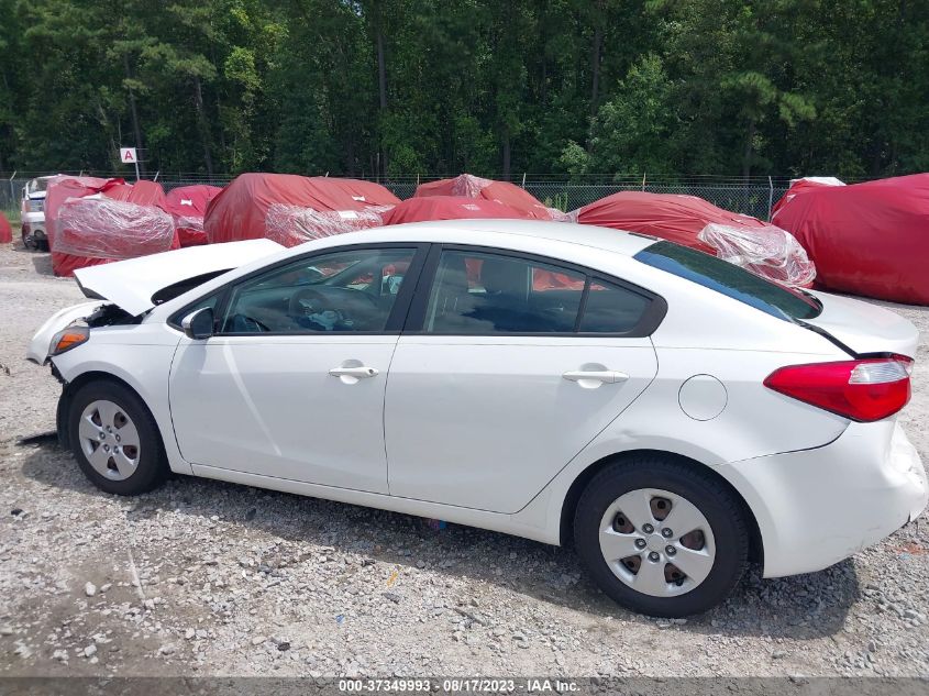 2016 KIA FORTE LX - KNAFX4A65G5523282