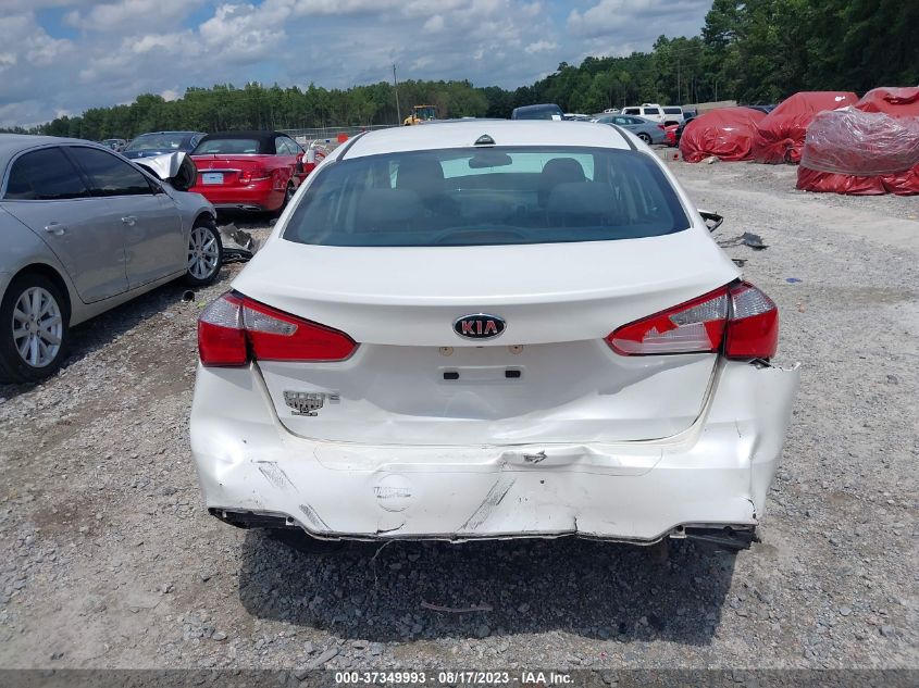 2016 KIA FORTE LX - KNAFX4A65G5523282