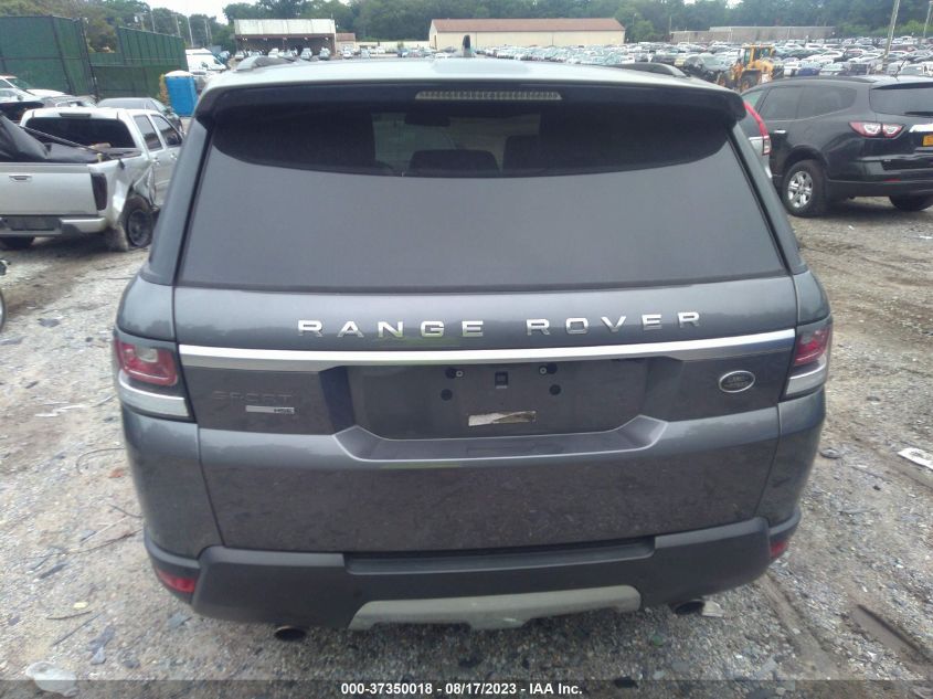 2016 LAND ROVER RANGE ROVER SPORT HSE - SALWR2PF4GA595776