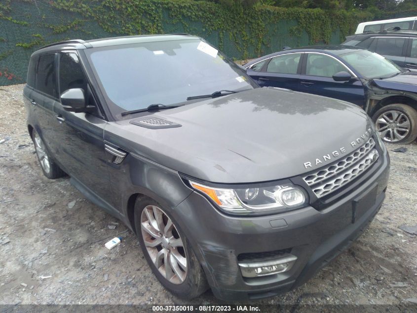2016 LAND ROVER RANGE ROVER SPORT HSE - SALWR2PF4GA595776