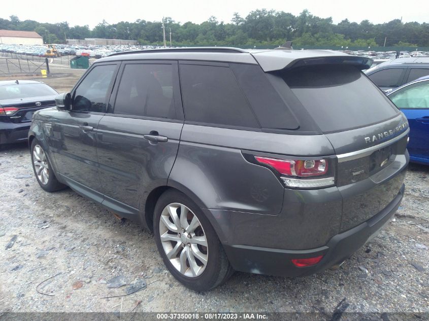 2016 LAND ROVER RANGE ROVER SPORT HSE - SALWR2PF4GA595776