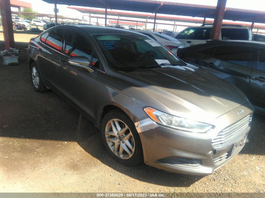 2013 FORD FUSION SE - 3FA6P0H74DR144377