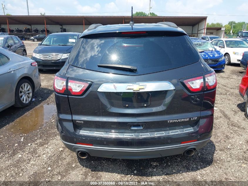2013 CHEVROLET TRAVERSE LTZ - 1GNKVLKD9DJ156962