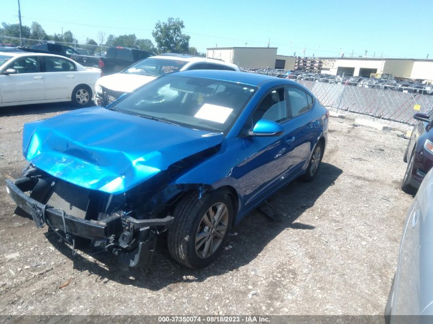 2018 HYUNDAI ELANTRA SEL - 5NPD84LF7JH366298