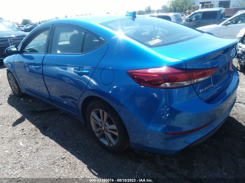 2018 HYUNDAI ELANTRA SEL - 5NPD84LF7JH366298