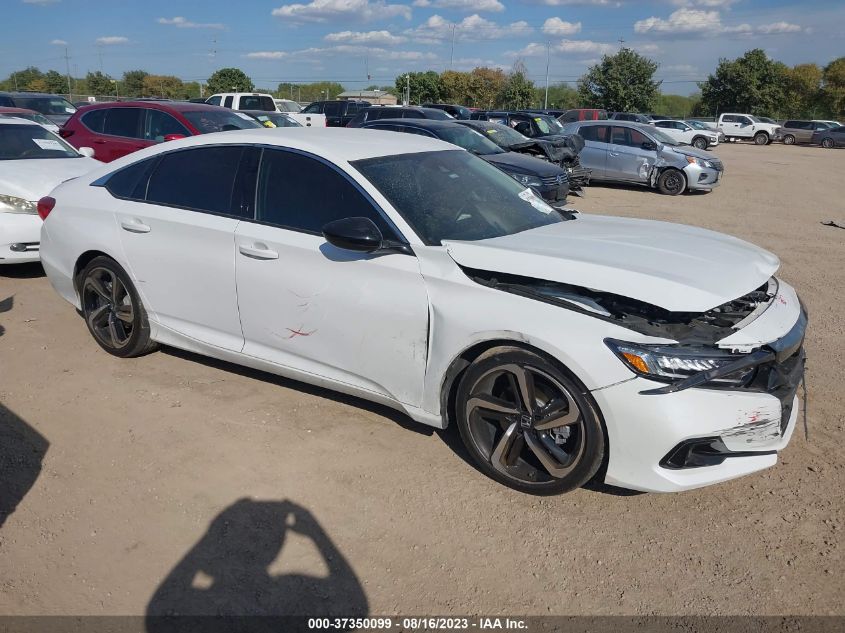 2022 HONDA ACCORD SEDAN SPORT SE - 1HGCV1F45NA066481