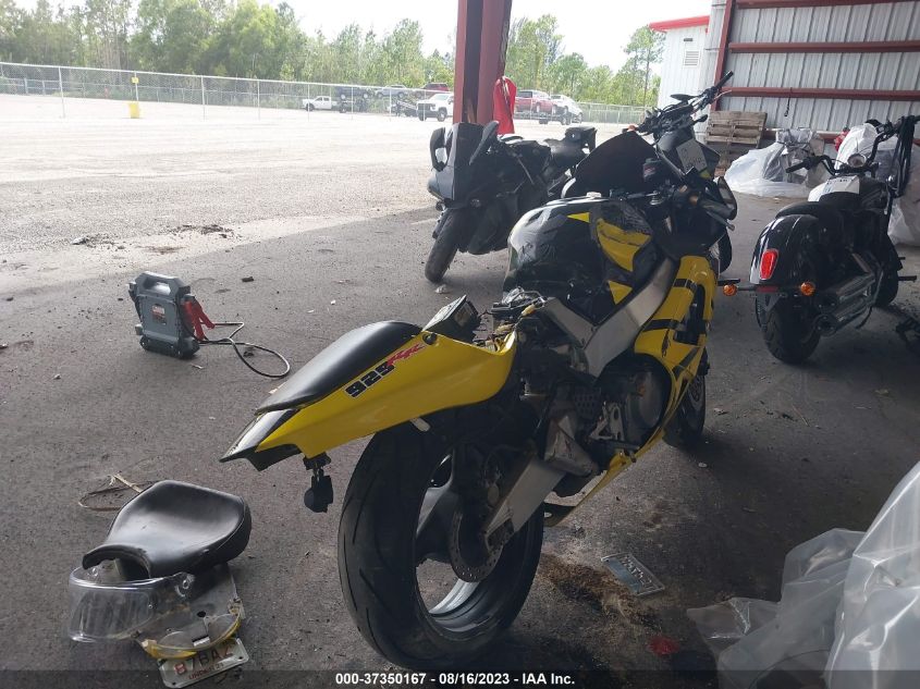 2001 HONDA CBR900 RR JH2SC44071M102737