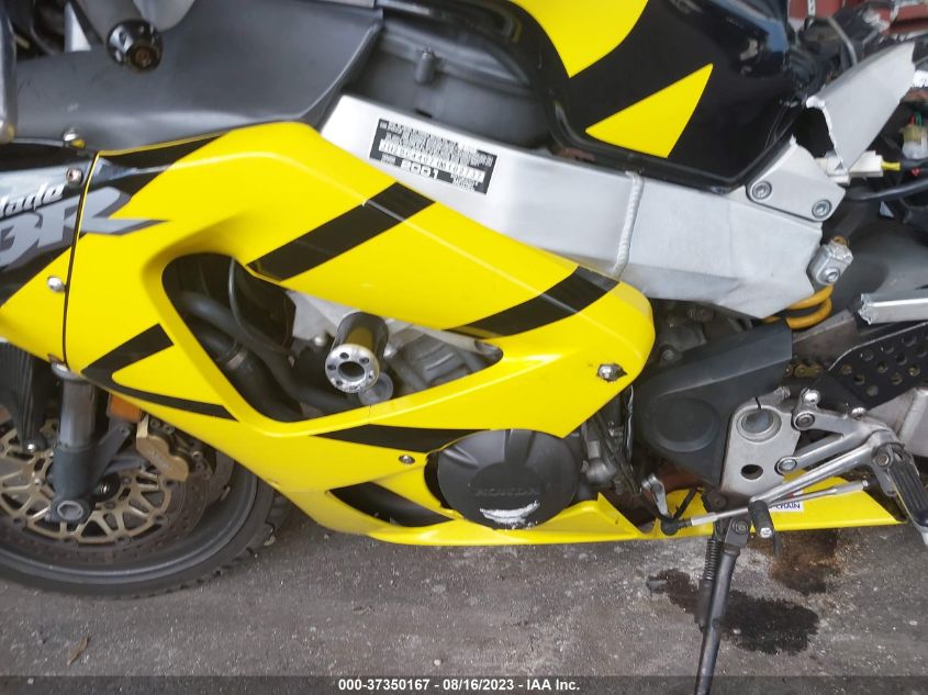 2001 HONDA CBR900 RR JH2SC44071M102737