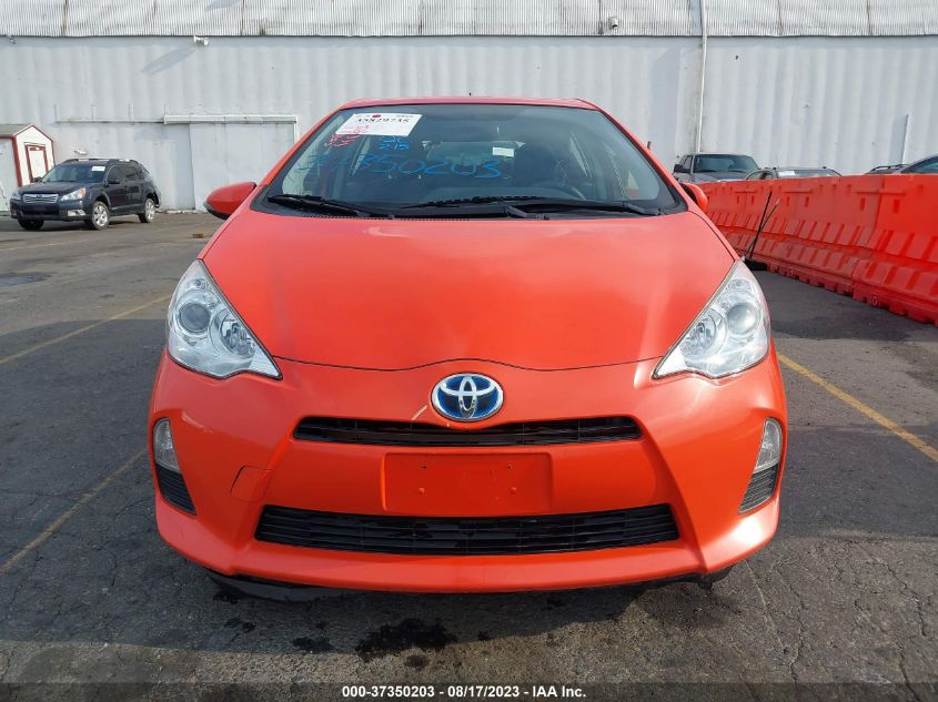 2014 TOYOTA PRIUS C ONE/THREE/TWO/FOUR - JTDKDTB32E1065438