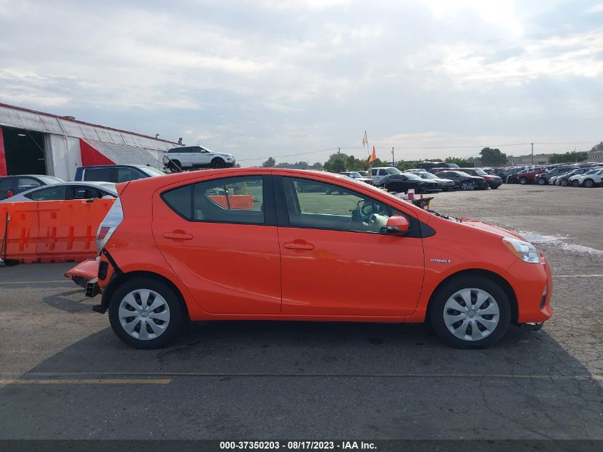 2014 TOYOTA PRIUS C ONE/THREE/TWO/FOUR - JTDKDTB32E1065438