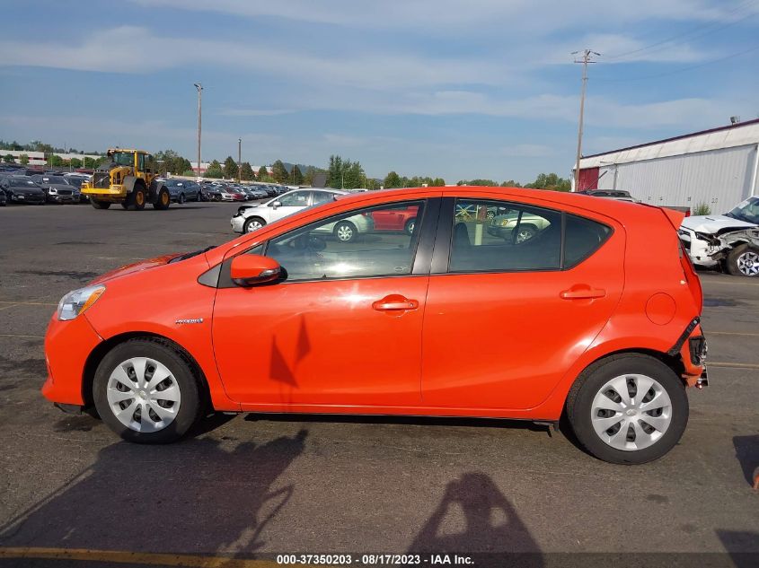 2014 TOYOTA PRIUS C ONE/THREE/TWO/FOUR - JTDKDTB32E1065438