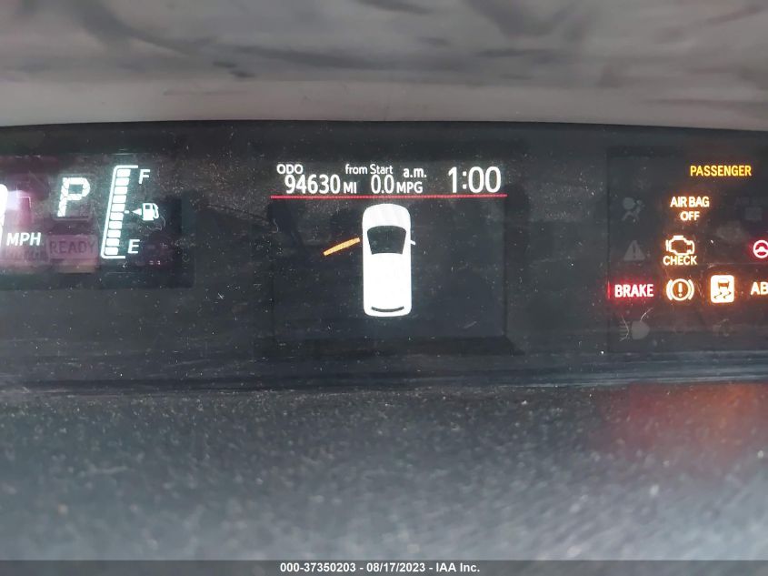 2014 TOYOTA PRIUS C ONE/THREE/TWO/FOUR - JTDKDTB32E1065438