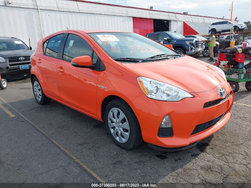 2014 TOYOTA PRIUS C ONE/THREE/TWO/FOUR - JTDKDTB32E1065438