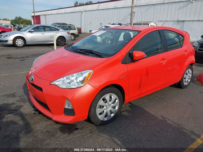 2014 TOYOTA PRIUS C ONE/THREE/TWO/FOUR - JTDKDTB32E1065438