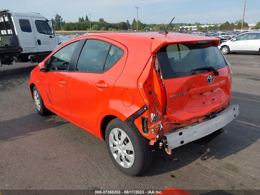 2014 TOYOTA PRIUS C ONE/THREE/TWO/FOUR - JTDKDTB32E1065438