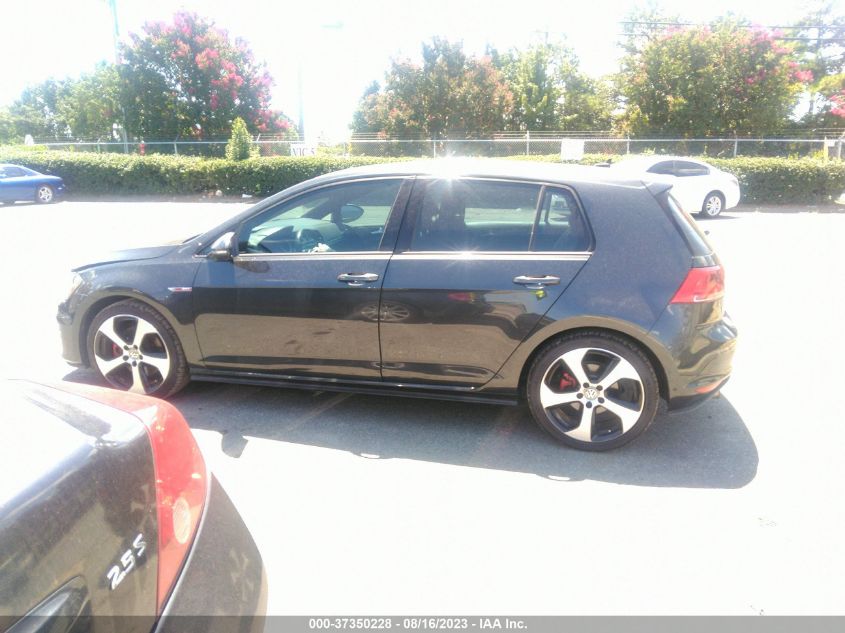 2016 VOLKSWAGEN GOLF GTI S - 3VW5T7AU1GM039031