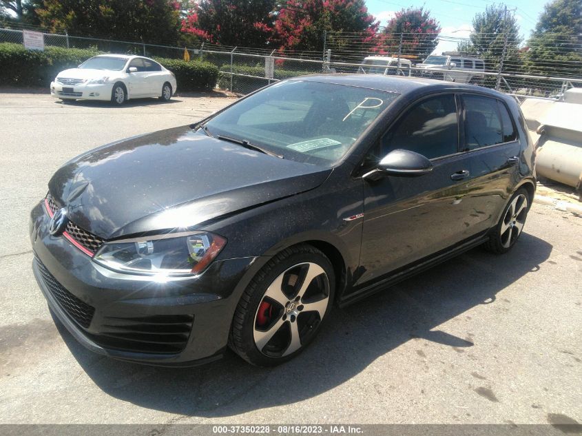 2016 VOLKSWAGEN GOLF GTI S - 3VW5T7AU1GM039031