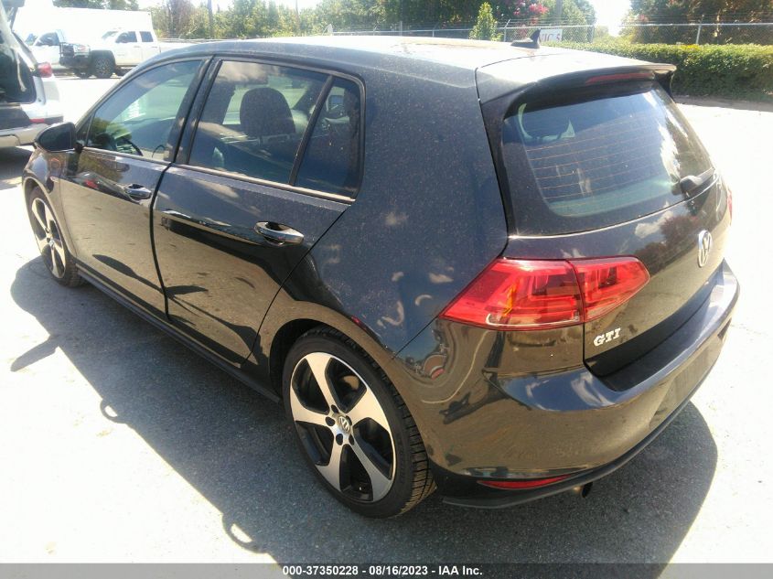 2016 VOLKSWAGEN GOLF GTI S - 3VW5T7AU1GM039031