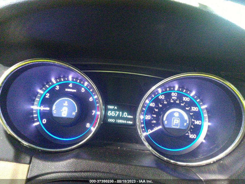2013 HYUNDAI SONATA GLS PZEV - 5NPEB4AC0DH525049