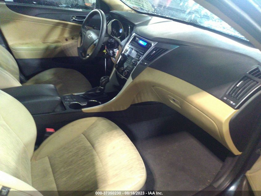 2013 HYUNDAI SONATA GLS PZEV - 5NPEB4AC0DH525049