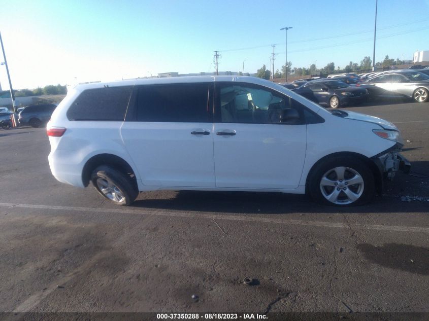 2016 TOYOTA SIENNA L - 5TDZK3DC8GS746680