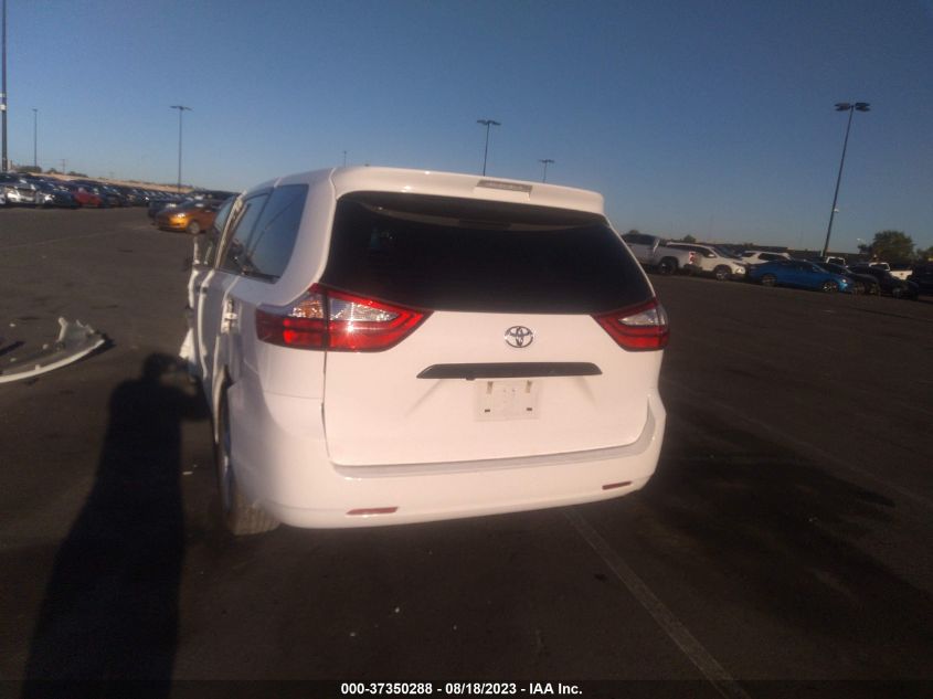 2016 TOYOTA SIENNA L - 5TDZK3DC8GS746680