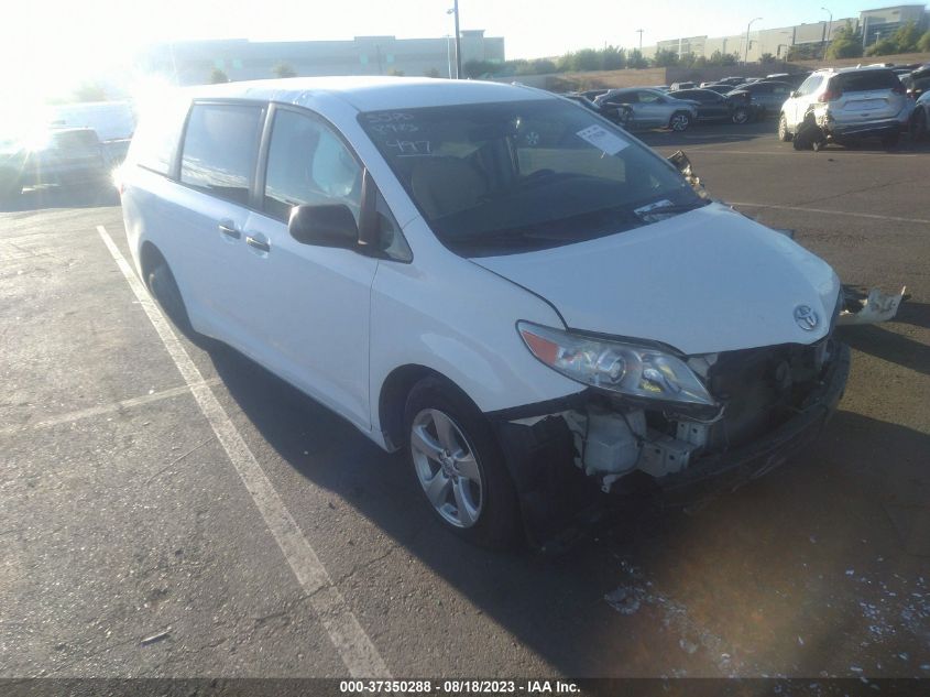 2016 TOYOTA SIENNA L - 5TDZK3DC8GS746680