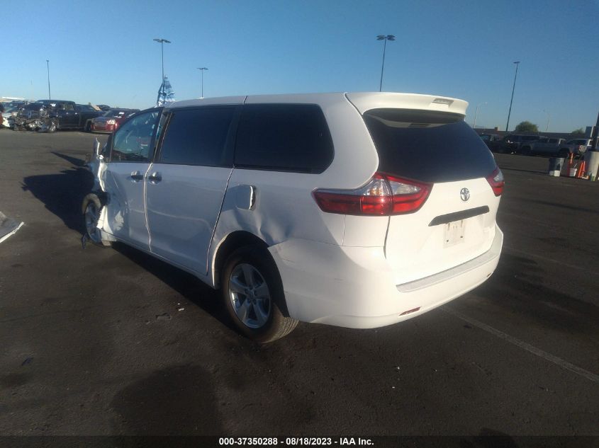 2016 TOYOTA SIENNA L - 5TDZK3DC8GS746680