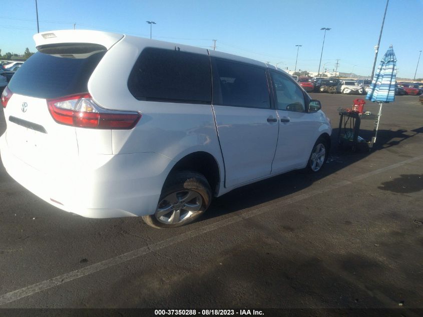 2016 TOYOTA SIENNA L - 5TDZK3DC8GS746680