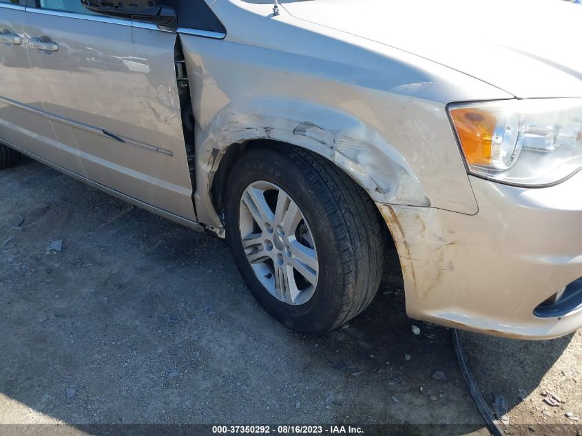 2013 DODGE GRAND CARAVAN CREW - 2C4RDGDG3DR566824