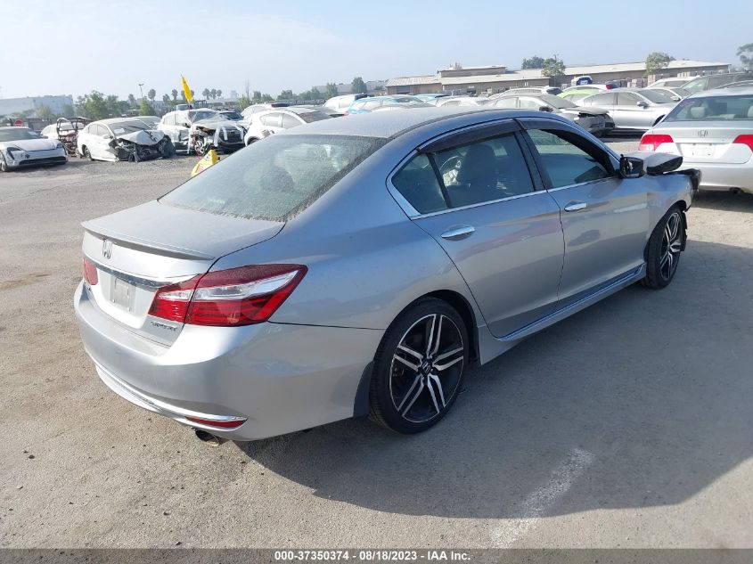 2017 HONDA ACCORD SEDAN SPORT - 1HGCR2F58HA278783