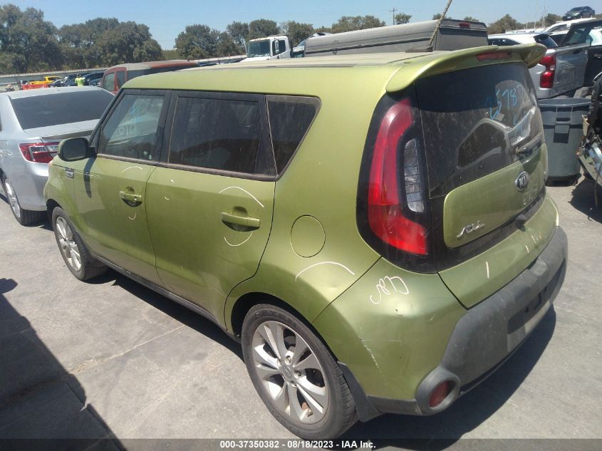 2015 KIA SOUL + - KNDJP3A55F7817606