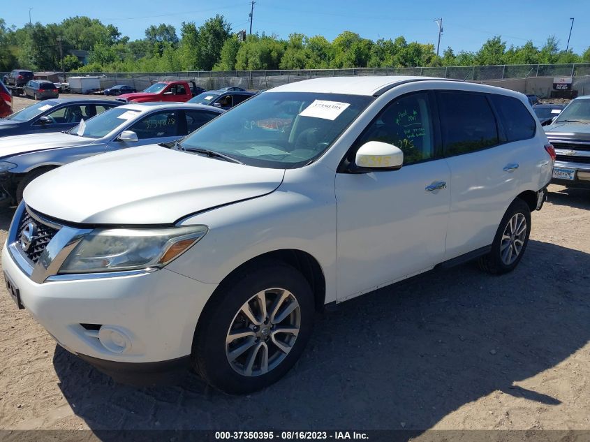 2014 NISSAN PATHFINDER S/SV/SL/PLATINUM - 5N1AR2MM6EC674030