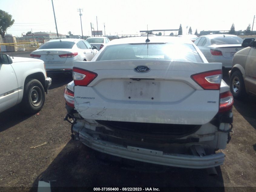 2016 FORD FUSION SE - 3FA6P0H75GR333835