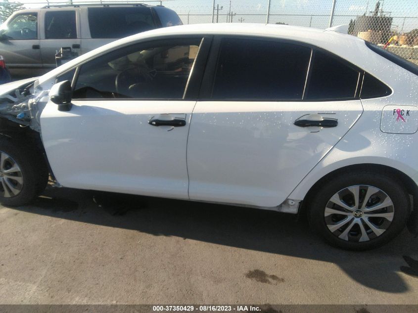 2022 TOYOTA COROLLA HYBRID LE - JTDEAMDE4NJ042706