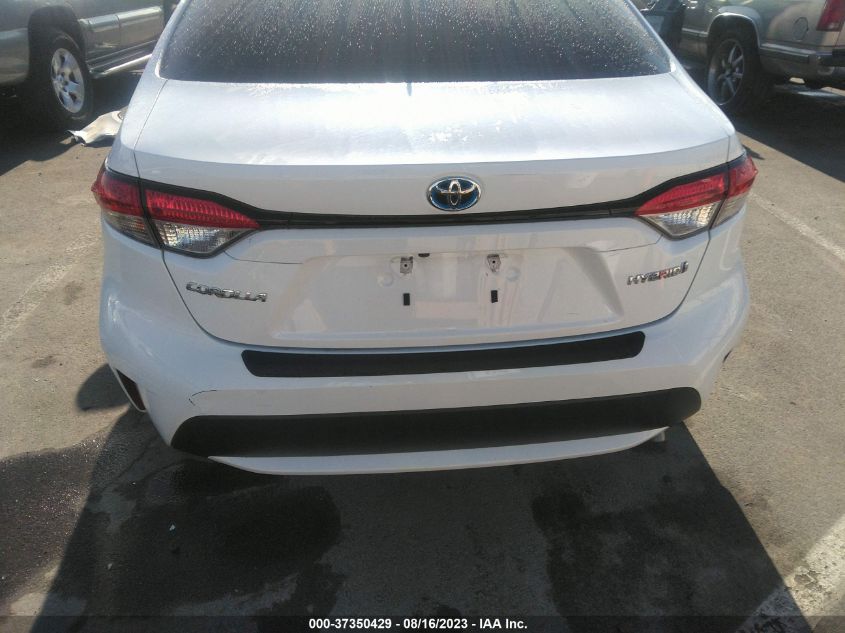 2022 TOYOTA COROLLA HYBRID LE - JTDEAMDE4NJ042706